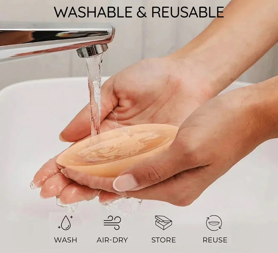 Coverelle™ Reusable Silicone Nipple Covers (2 Pairs – 8 cm)